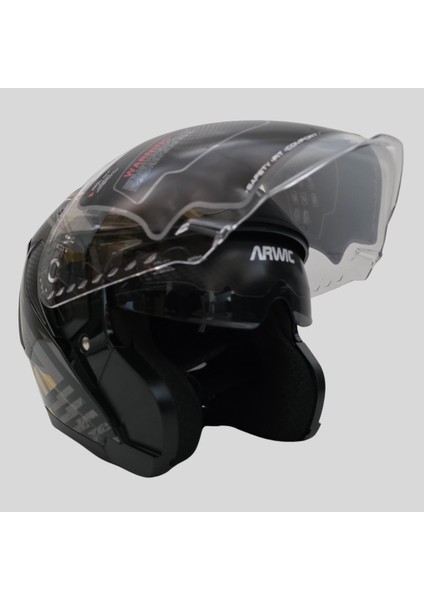 Street Model Yarım Motosiklet Kaskı – AR836 fiyatları