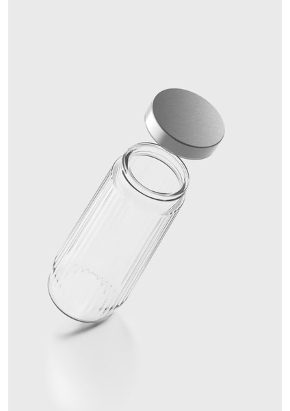 Voca 1500 ml Metal Kapaklı Gravürlü Cam Kavanoz 131079 modelleri