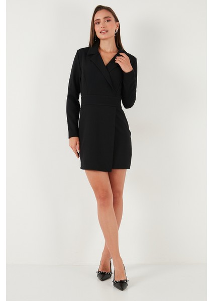 Regular Fit Mono Yaka Mini Boy Uzun Kollu Abiye Elbise Bayan ELBİSE 611EL749 fiyatları