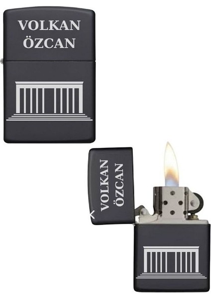 Kişiye Özel Anıtkabir Baskılı Metal Çakmak