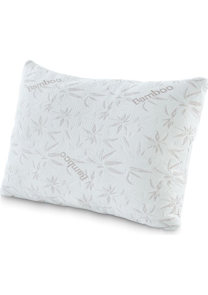 Orijinal Bambu Kılıf, Silikon Boncuk Elyaf Dolum Yastık 70 x 50 x 15 cm 800 gr