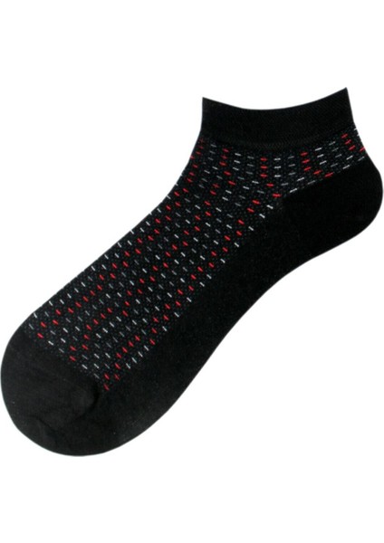 Erkek Desenli Bambo Patik Çorabı 6 Lı 40-44 modelleri