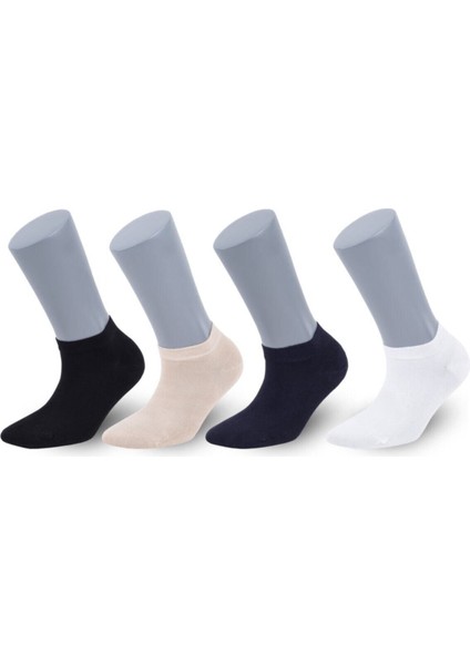 Premium 8'li Bambu Patik Kadın Çorap (Çok Renkli) fırsatları