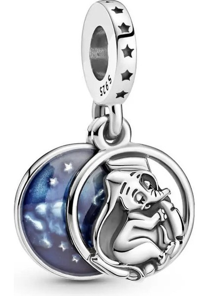 Disney Tiger Gümüş 925 Çanta Takımları 925 Cazibe Bilezik Boncukları Mücevher Hediye Renk: D99 (Yurt Dışından)