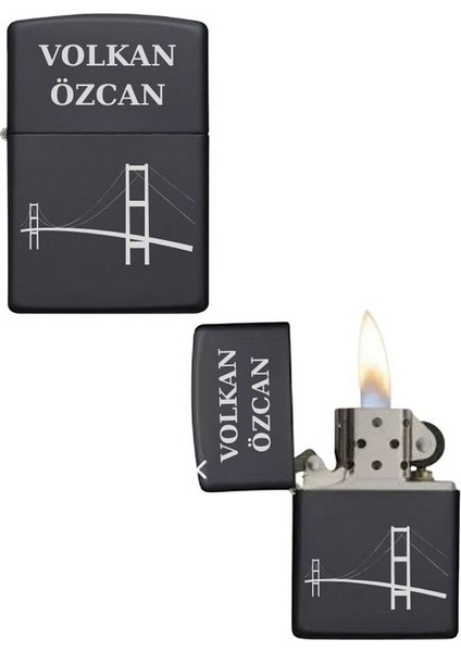 Kişiye Özel Istanbul Model Metal Çakmak