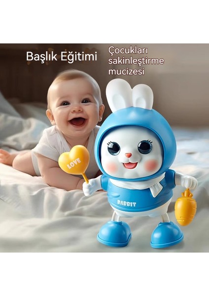Şarkı Söylemek ve Dans Etmek Xiaofu Tavşan Oyuncak Robot (Yurt Dışından) fiyatları