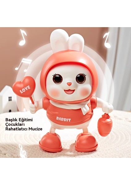 Şarkı Söylemek ve Dans Etmek Xiaofu Tavşan Oyuncak Robot (Yurt Dışından) indirimleri