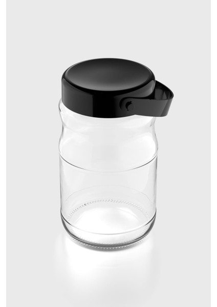 Macro 1700 ml Siyah Kapaklı Cam Kavanoz 131074 fiyatları