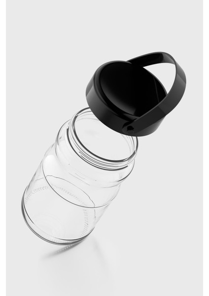 Macro 1700 ml Siyah Kapaklı Cam Kavanoz 131074 modelleri