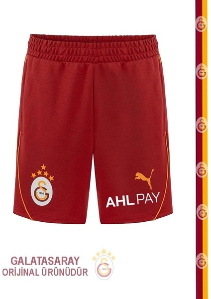 Lisanslı Puma A Takım Pamuk Kırmızı Şort