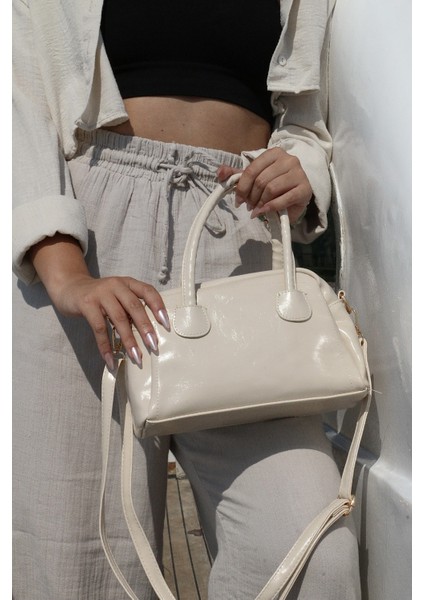 Krem Rengi Renk Kadın Omuz ve El Çantası - Şık ve Zarif Tasarım | Kumsal Allure modelleri