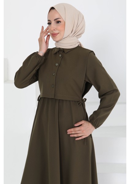 Ikili Elbise Takım Haki - 27184