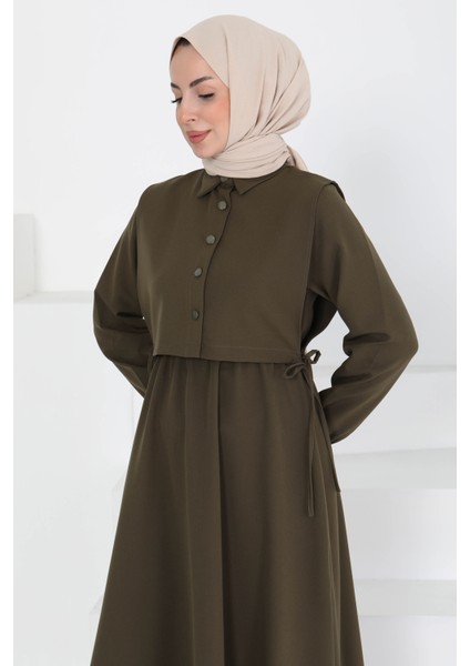 Ikili Elbise Takım Haki - 27184 modelleri