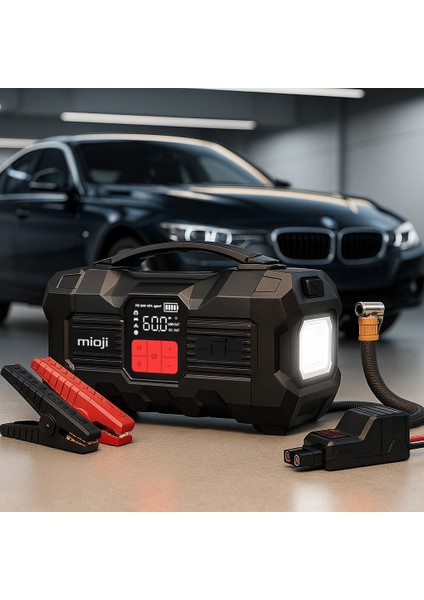 Mio 20 Pro 4000A 32000mAh Hava Pompası + Akü Takviye Cihazı + Powerbank fırsatları