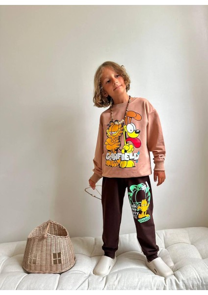 Baskılı Uzun Kollu Erkek Çocuk Alt Üst Takım fiyatları