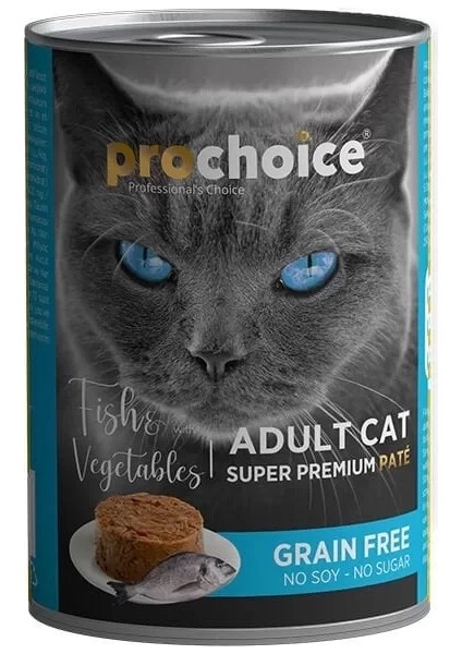 Pro Choice Adult Balık ve Sebzeli Yetişkin Konserve Kedi Maması 400 gr