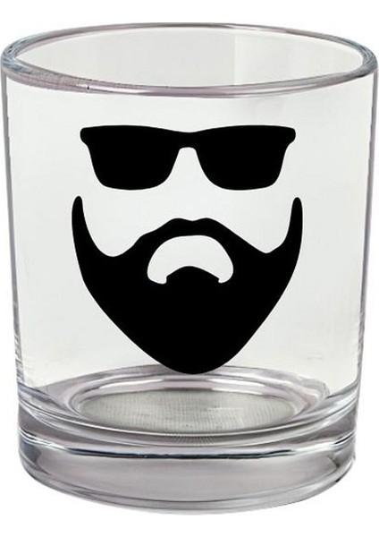 Sakallı Viski Bardağı - Sakallı Adam Bardak