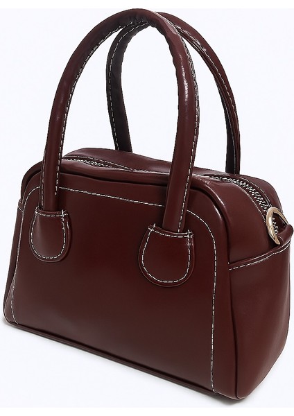 Acı Kahve Renk Kadın Omuz ve El Çantası - Şık ve Zarif Tasarım | Kumsal Allure