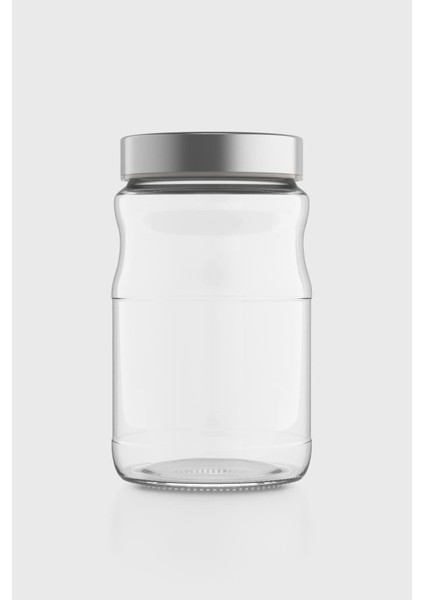 Voca 1700 ml Metal Kapaklı Cam Kavanoz 131077