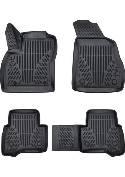 Citroen Nemo İle Uyumlu - Araca Özel 3D Paspas - PSN103