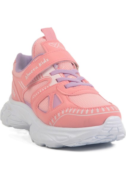 Pembe Lila Cırtlı Fileli Kız Çocuk Spor Ayakkabı 1500 P modelleri