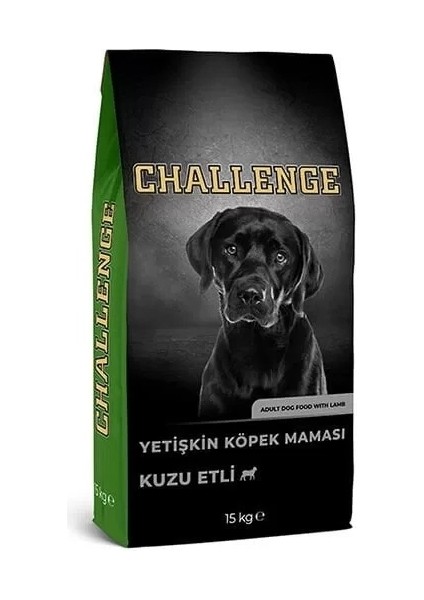 Challenge Adult Kuzu Etli Yetişkin Köpek Maması 15 kg