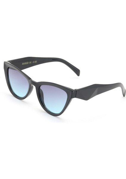 3lü Avantaj Seti Kadın UV400 Koruma Cat Eyes Güneş Gözlüğü 23028 indirimleri