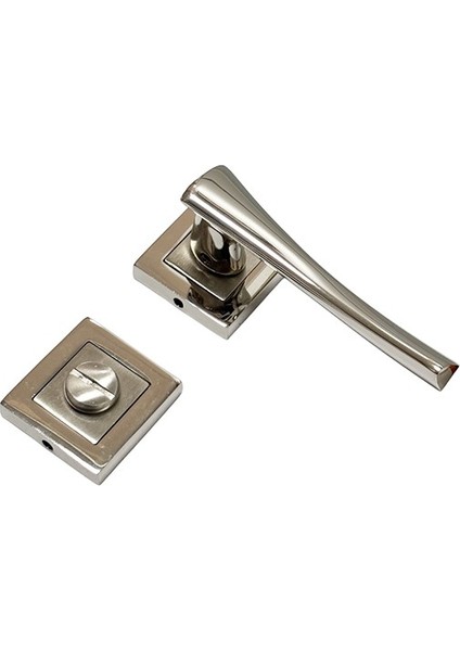 Proline Nikel Saten Wc Kapı Kolu-Kolay Montaj, Iç Kapı Kolu, Modern Kapı Kolu (1 Takım) fiyatları