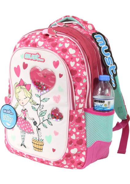 584987 Kalpli Balon Kız Ilkokul Sırt Çantası-Pembe