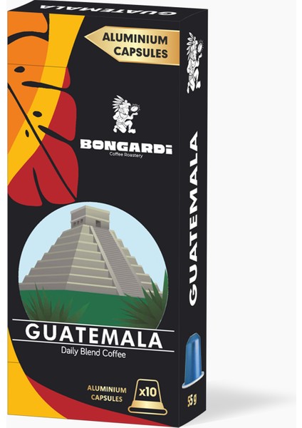 Guatemala Blend Alüminyum Nespresso Uyumlu Kapsül Kahve