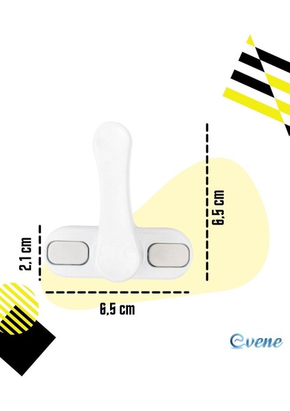 Pvc Kapı ve Pencere Emniyet Kilidi 10 Adet Çekmeli Pimapen Kilit