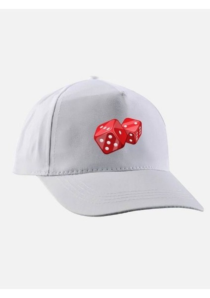 Zar Baskılı Şapka - Zarlı Şapka