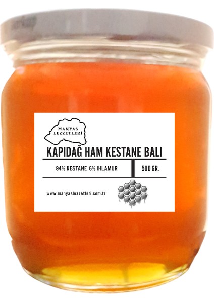 Kapıdağ Ham Kestane Balı (Analiz Raporlu)