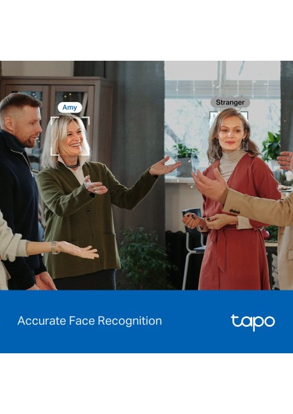 Tapo C260 | Akıllı Wi-Fi Güvenlik Kamerası | 4K 8mp | Yüz Tanıma | Aı Algılama | Gelişmiş Gece Görüşü | Fiziksel Gizlilik | 360° Görüntüleme | Çift Yönlü Ses | Microsd & Bulut Destekli