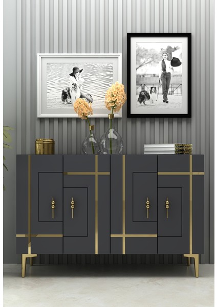 Sinact (KM120) Konsol, Kahve Köşesi, Ayakkabılık, Ofis Evrak Dolabı, Mutfak Kiler Dolabı Aa indirimleri