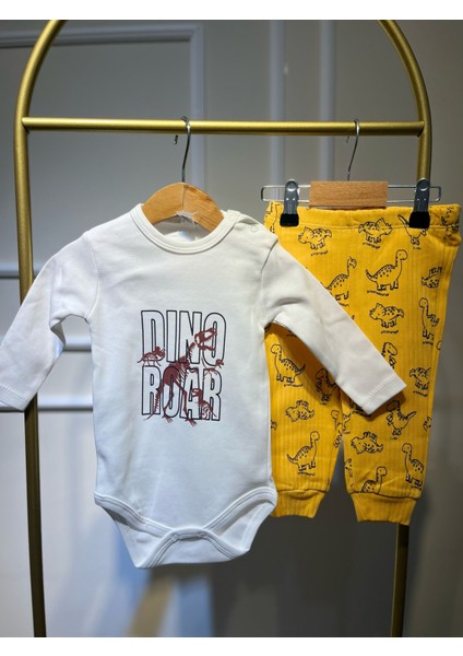 Dinazor Sarı 3 Lü Fitilli Erkek Alt-Üst Takım fiyatları