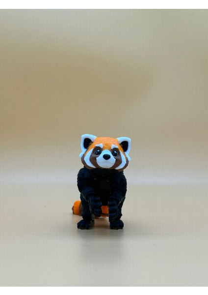 Kırmızı Panda Oyuncak Hayvan Figür Eğlenceli Oyuncak Koleksiyonu Çocuklar Için