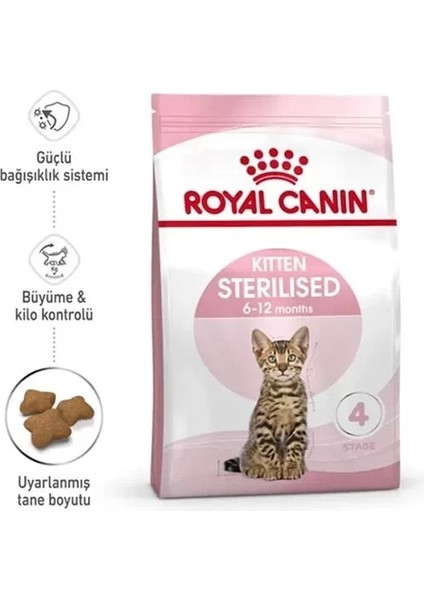 Royal Canin Kitten Sterilised Yavru Kısırlaştırılmış Kedi Maması 2 kg fiyatları