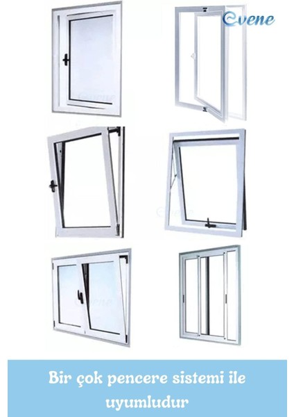 Açık Kahve Pencere Kilidi Halatlı Çocuk Güvenlik Emniyet Hırsız Pimapen Pvc Kapı Bebek Kilidi