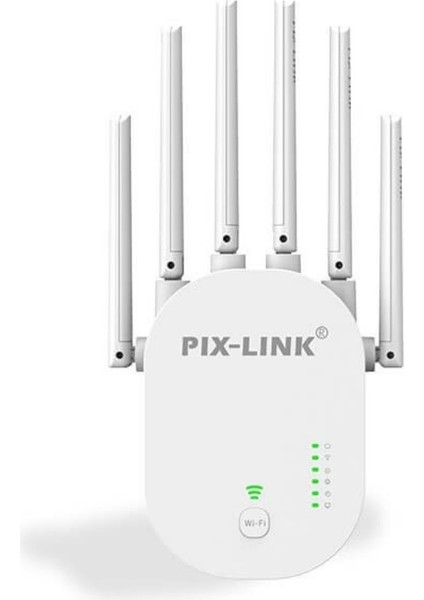 Pıx-Lınk GAB-WR60T 6 Anten Access Poınt Repeater Router 1200MBPS