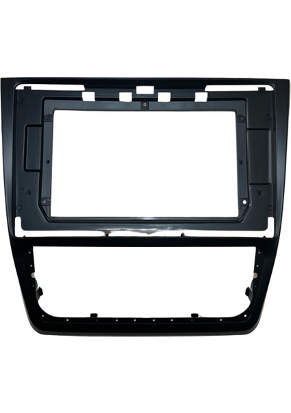 Oto Tablet Çerçeve Skoda Yetı 2014+ 10,1" Siyah TAC-179