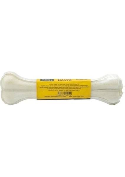 Delibon Deri Pres Vakumlu Kemik Köpek Ödülü Beyaz 22 cm 1 Adet fiyatları