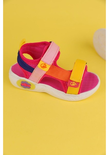 26-30 Numara Kız Çocuk Pembe Renk Dudino Coconut Iı Işıklı Sandalet