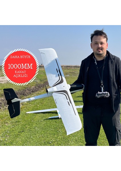 Rc Model Uçak - Ranger 1000MM Geniş Kanatlı Eğitim Uçağı Gövde Kiti (ELEKTRONİK VE KUMANDA HARİÇ)