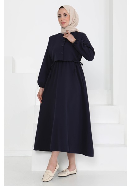 Ikili Elbise Takım Lacivert - 27184 modelleri