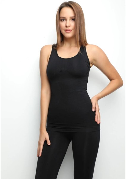 Askılı Kadın Atlet Korse – Dikişsiz, Toparlayıcı ve Vücut Şekillendirici