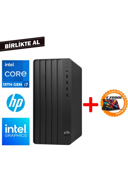 Pro Tower 290 G9 I7-13700 32GB 1tb SSD W11P + 15.6" Monitör B6JC5ES 039