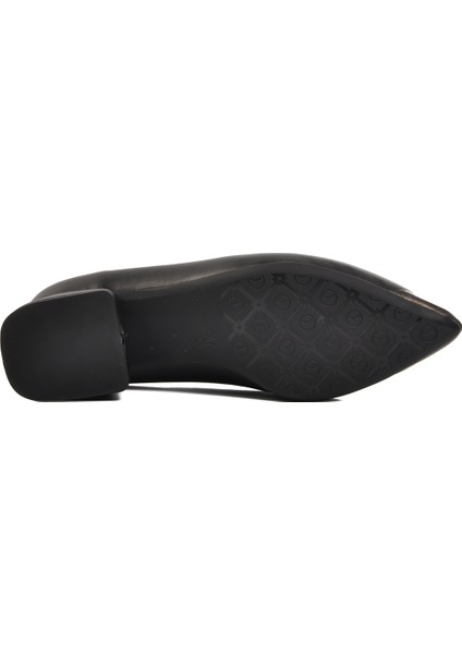 Siyah Topuklu Kadın Abiye Ayakkabı PC-54234 Z indirimleri