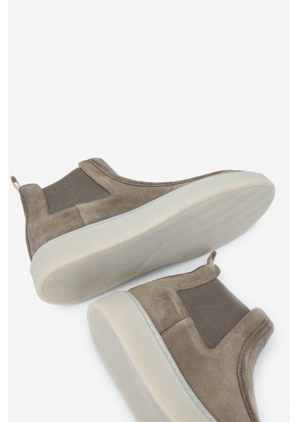 Erkek Hakiki Deri Vizon Süet Casual Bot 698 1147-2 Erk Bot SK24-25 Vızon Suet indirimleri