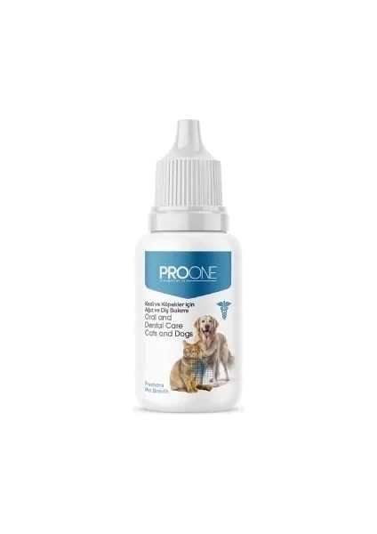 Pro One Kedi ve Köpekler Için Ağız ve Diş Bakım Losyonu 50 ml